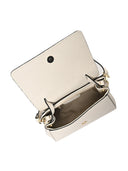 Borsa a mano Sofia beige in vera pelle