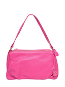 Borsa a tracolla Felicity in pelle naturale fucsia
