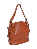 Borse Borsa a tracolla Iraida in pelle naturale color cognac