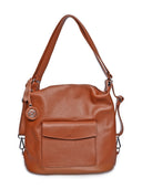 Borse Borsa a tracolla Iraida in pelle naturale color cognac