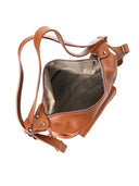 Borse Borsa a tracolla Iraida in pelle naturale color cognac