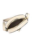 Borsa a tracolla Raphaelle beige in vera pelle