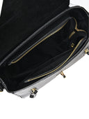 Borse Borsa con manico superiore Anemona in pelle naturale Nero