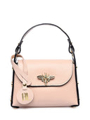 Borse Borsa a mano Francesca in pelle naturale rosa