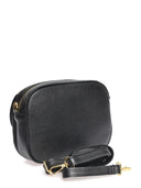Borsa a tracolla Amina in vera pelle nera