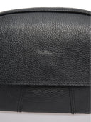 Borsa a tracolla Amina in vera pelle nera