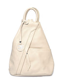 Zaino Guia beige in vera pelle