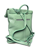 Carla Ferreri Rucsac Parisa piele naturala verde deschis