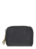 Carla Ferreri Wallet Juliette piele naturala-Negru