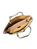 Borse Borsa tote Nova in pelle naturale color talpa