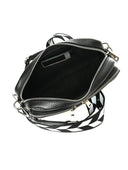 Borse Borsa a tracolla Hazel in pelle naturale Nero