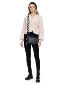 Borse Borsa a tracolla Hazel in pelle naturale Nero