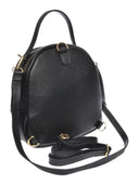 Isabella Rhea Rucsac Violeta piele naturala Maro inchis