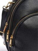 Isabella Rhea Rucsac Violeta piele naturala Maro inchis