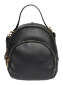 Isabella Rhea Rucsac Violeta piele naturala Maro inchis