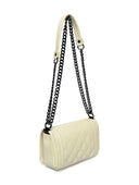 Borse Borsa a tracolla Seraphina beige in vera pelle