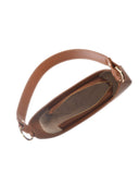 Borsa a mano Doina in pelle naturale cognac