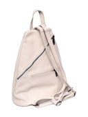 Borse zaino Neria, vera pelle beige