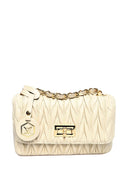 Borse Borsa a tracolla Cotina beige in vera pelle