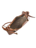 Borse Borsa a tracolla Elina in pelle naturale cognac