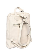 Borse zaino Laura, in vera pelle beige