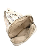 Borse zaino Laura, in vera pelle beige