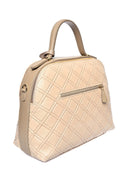 Borsa Circe in pelle naturale color tortora