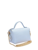 Anna Luchini Borsa a tracolla HORTENSIA in vera pelle - Azzurro