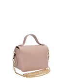 Anna Luchini Borsa a tracolla HORTENSIA in vera pelle - Rosa cipria