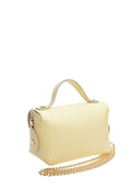 Anna Luchini Borsa a tracolla HORTENSIA pelle naturale-Giallo