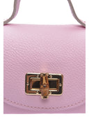 Anna Luchini Borsa messenger HORTENSIA in vera pelle - Rosa