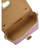 Anna Luchini Borsa messenger HORTENSIA in vera pelle - Rosa