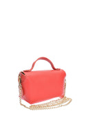Anna Luchini Borsa messenger HORTENSIA in vera pelle - Rosso