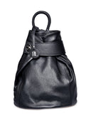 Anna Luchini Rucsac JESSICA piele naturala negru