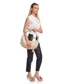 Anna Luchini Borsa a tracolla SOFIA pelle naturale-Beige
