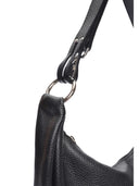 Anna Luchini Borsa a tracolla SOFIA in vera pelle-Nero