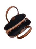 Anna Luchini Borsa a mano ELIANA in vera pelle color cognac