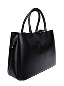 Anna Luchini Borsa Tote ELIANA in pelle naturale-Nero