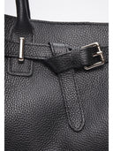 Anna Luchini Borsa Tote ELIANA in pelle naturale-Nero
