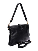 Anna Luchini Borsa a tracolla GIORGIA in pelle naturale - Nera