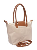 Anna Luchini Borsa a tracolla ADA vera pelle-Beige