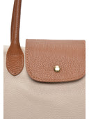 Anna Luchini Borsa a tracolla ADA vera pelle-Beige