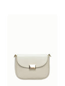 Anna Luchini Borsa messenger CARA in vera pelle-Beige