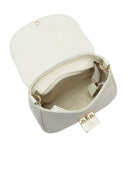Anna Luchini Borsa messenger CARA in vera pelle-Beige