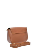 Anna Luchini Borsa a tracolla CARA in vera pelle color cognac