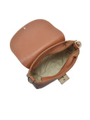 Anna Luchini Borsa a tracolla CARA in vera pelle color cognac