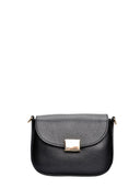 Anna Luchini Borsa messenger CARA in vera pelle - Nero