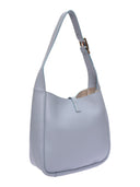 Anna Luchini Borsa a tracolla LOREDANA vera pelle-Azzurro