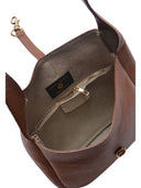 Anna Luchini Borsa a tracolla LOREDANA in vera pelle - Cognac