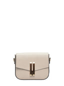 Anna Luchini Borsa messenger CARINA in vera pelle-Beige